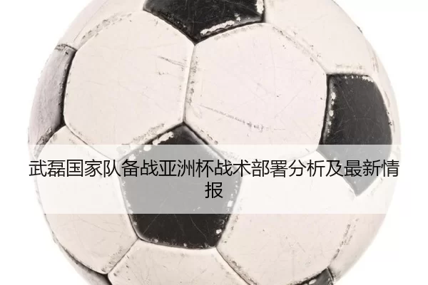 武磊国家队备战亚洲杯战术部署分析及最新情报